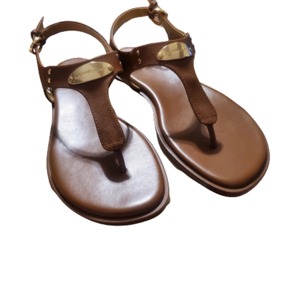 Michael Kors Plate Thong Sandals size 7.5M - Picture 3 of 9